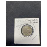 1914 Buffalo Nickel Rotated Reverse Die, buyer to