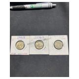 1946-S Nickel, 1945-D Nickel, & Terror Filled Mint