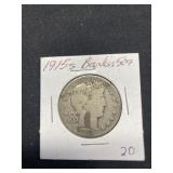 1915-S Barber 50 Cent Piece, buyer to determine gr