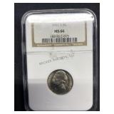 1951-S Jefferson Nickel, MS66, buyer to determine