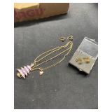 14k Gold Earring & Others, buyer to determine auth