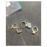 (5) Rings Some Silver, buyer to determine authenti