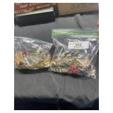 (2) Bags of Vintage Jewelry, buyer to determine au