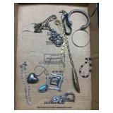 Flat of Silver & Watch, Some Marked, buyer to dete