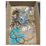 Flat of Jewelry, buyer to determine authenticity,