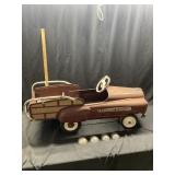 Murray Sad Face Metal Kids Pedal Car, Late 1950-ea