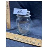 Hormel Good Food Glass Jar w/ Zinc Lid
