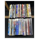 Approx. (40) DVDS (mostly action & horror)