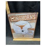 12" x 16" Texas Longhorn Tin Sign