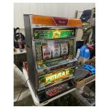 Yamasa King Pulsar Slot Machine w/ Bunch of Tokens