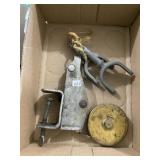 Boat Oar Locks, Anchor Mount, & Brass Lufkin Tape