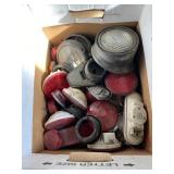 Box of Misc. Trailer Lights & Vehicle Lights