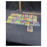 (22) 1975 Nice Basketball Cards