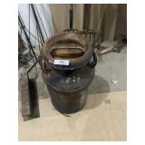 10 Gallon Milk Can w/ lid