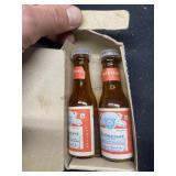Vintage Budweiser Salt & Pepper Shaker