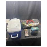Camping Lot - Dome Tent, Cooler, & Coleman Pump