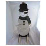 Snowman Plant Stand 31 1/2 "