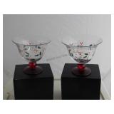 2 Pfaltzgraff Winterbery Dessert Bowls