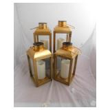 4 Solar Powered Lanterns