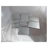 Decorative/Craft Mirrors Square 1-5" Beveled, 1-5"