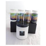 White Sand Vase Filler,Craft Sands White, Dark Bl