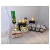 Assortment of Holiday Votive Candleholders 12 Gold