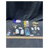 Batteries, TI-34 Calculator, Electrical Adapters,