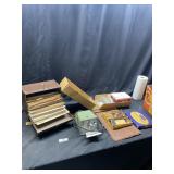 Various Vintage Dental Tools & Vile