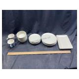 IKEA Dishware - 2 cups, 5 bowls, 5 Small Plates, 6