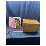 Solid Wood Trunk & Dart Board