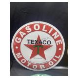 24" Texaco Tin Sign