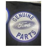 12" Ford Round Tin Sign