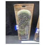 5.5"x17" Buck Country Metal Thermometer