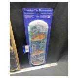 5.5"x17" Fish Metal Thermometer