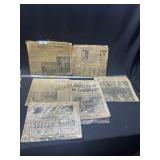 John F Kennedy Assassin Newspaper Articles Dated 1