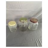 Nashs Glass Jar & others