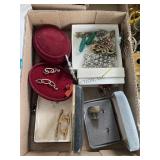 Flat of Misc. Jewelry