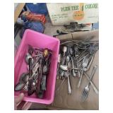 (2) Flat s of Rodgers Silverware