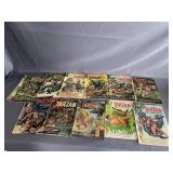 (11) Tarzan Comic books, 1960