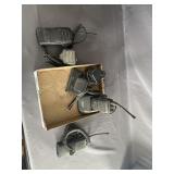 (3) Kenwood CB Mics & Chargers