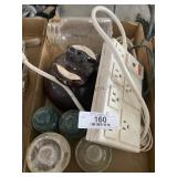 Large & Small Glass insulators & Power Strip