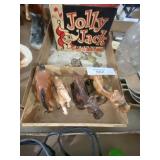 (4) Ceramic Horse Japan