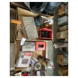 (2) Flats of Screws, Oils & cotter Pins