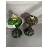 (2) Heart Pattern Kerosene Lamps