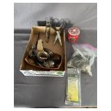 Vintage Oil Lamp Burners Clips & more.