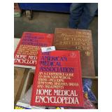 Webster Dictionary & Home Medical Books