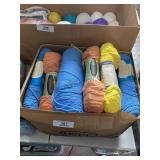 box of yarn