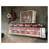 (2) Christmas Tree Stands & Wrapping Paper