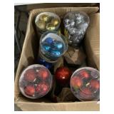 Large Box of Christmas Ordainments