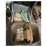 Wicker Basket & Pantry Supplies